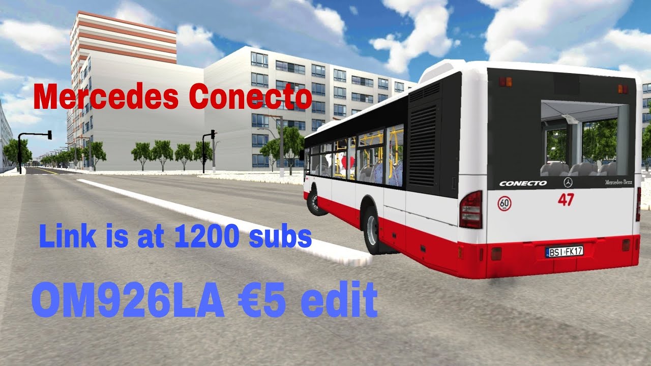 pbsc Mercedes Conecto(OM926LA €5 edit) mod | Map: Morro Alto v1.10 | Link is at 1200 subs