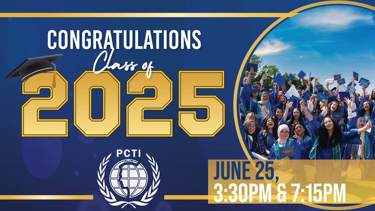 PCTVS Presents | PCTI Class of 2025 Graduation 3:30pm