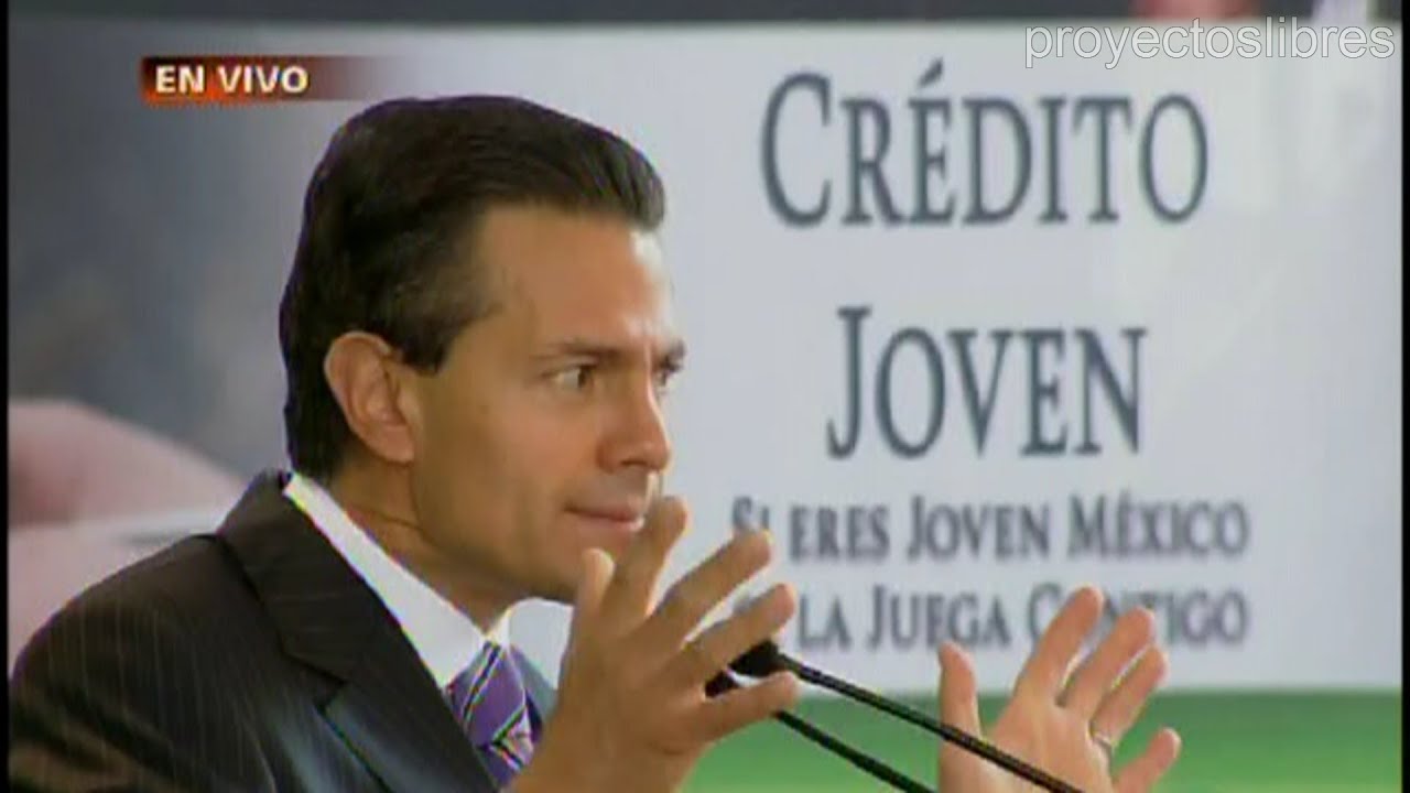 Peña Nieto anuncia Crédito Jóven 2015