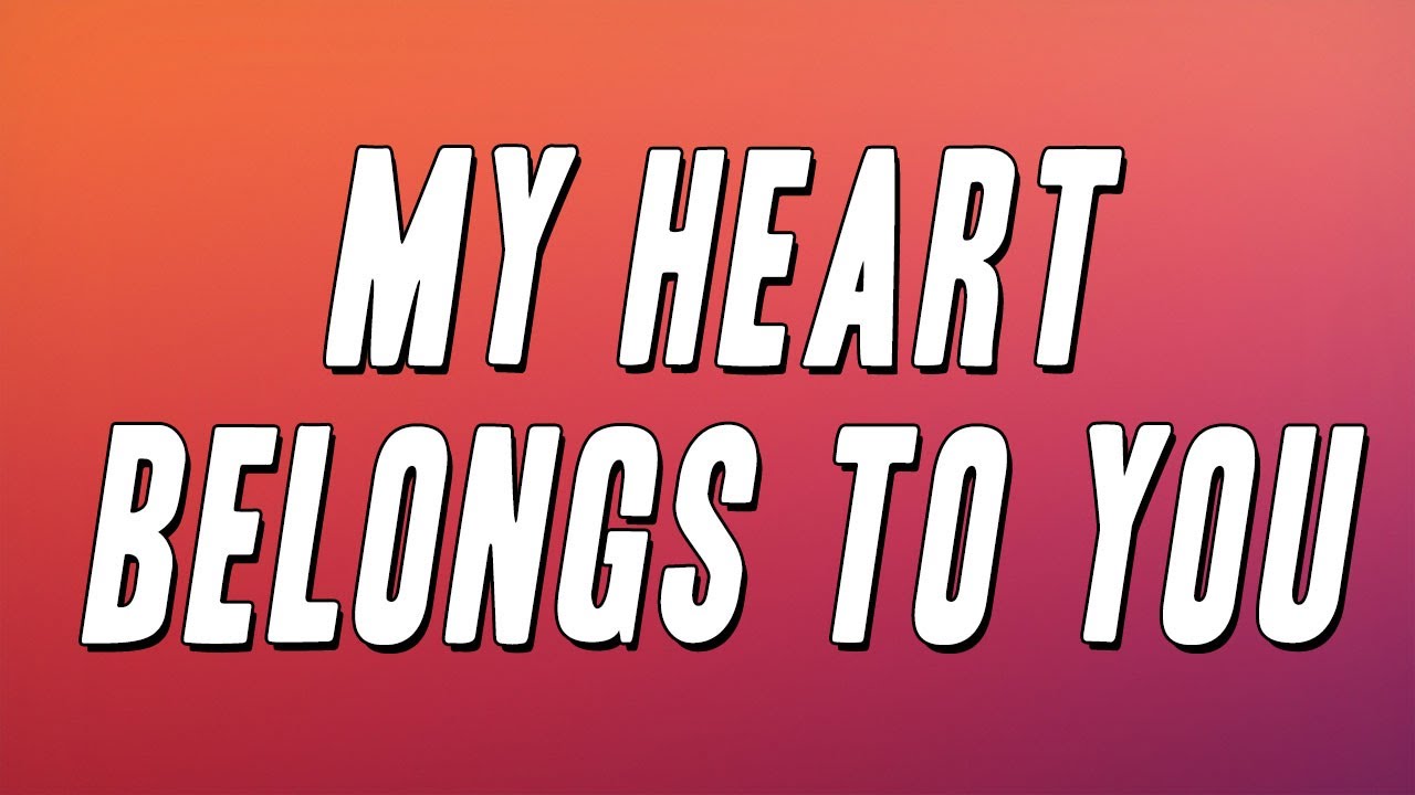 Peabo Bryson  - My Heart Belongs To You (Lyrics)