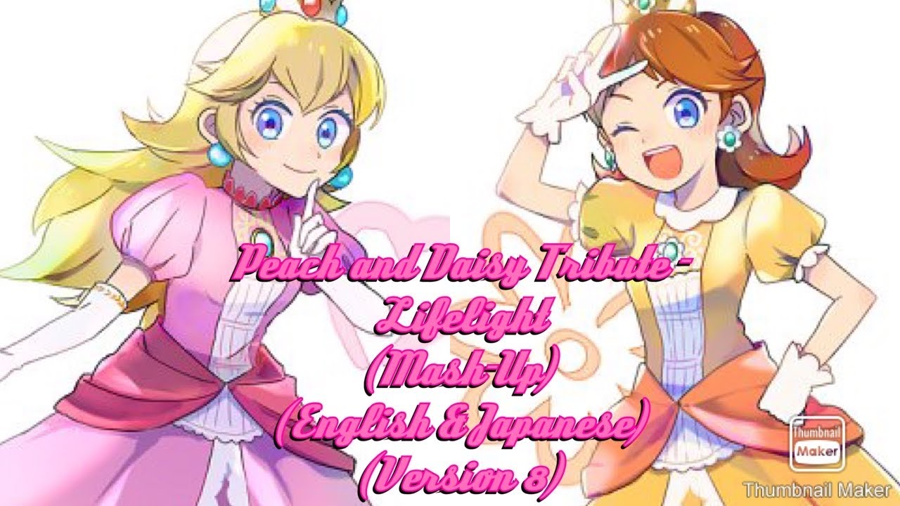 Peach and Daisy Tribute - Lifelight (Mash-Up) (English and Japanese)