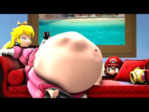 Peach vore animation
