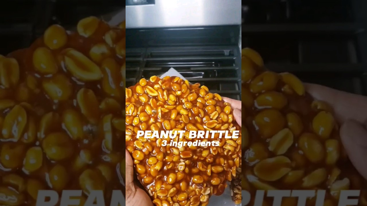 Peanut Brittle recipe  | How to make peanut Brittle #peanutbrittle #shorts #recipe
