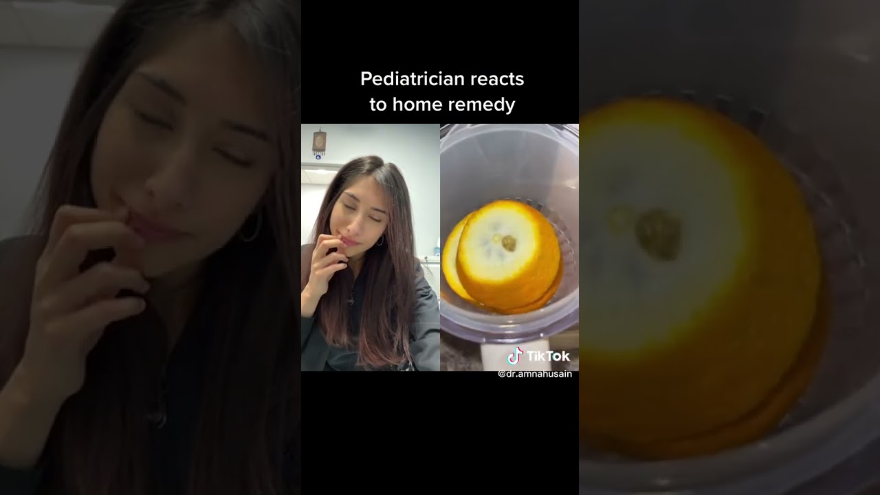 Pediatrician Reacts to Dry Cough Home Remedy | Dr. Amna Husain #shorts #homeremedy