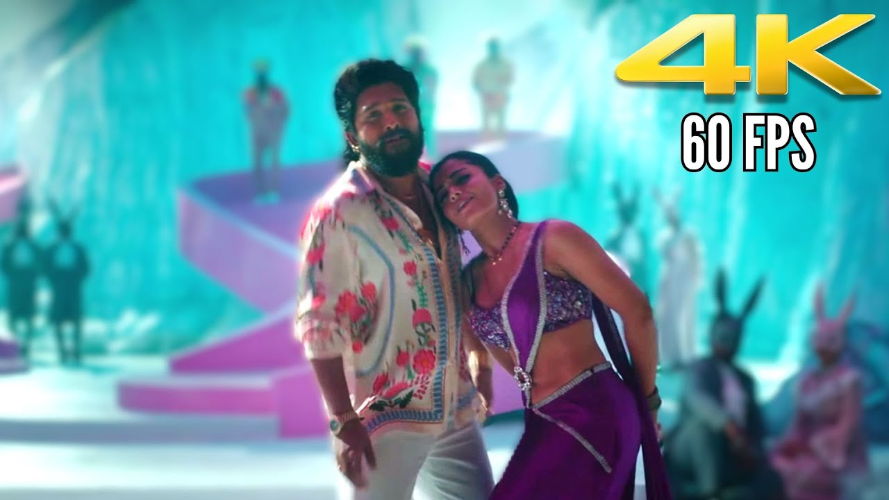 Peelings 4k 60 fps Video Song | Pushpa 2 Telugu The Rule Movie | Allu Arjun  Rashmika Mandanna | Dsp