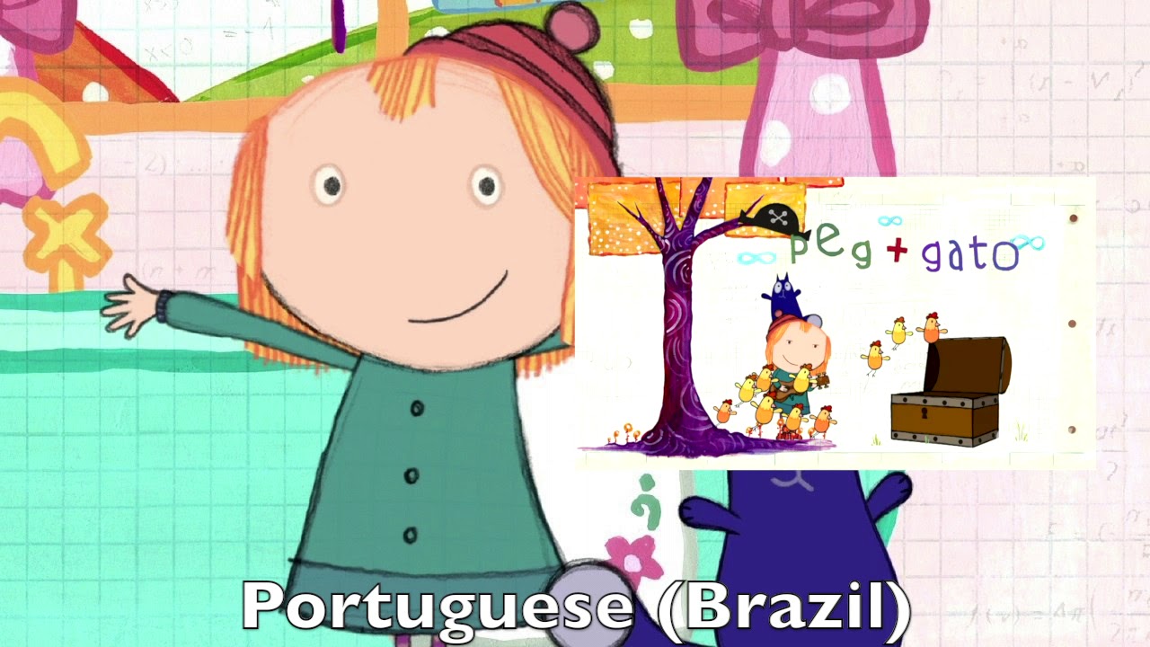 Peg + Cat Opening Multilanguage Comparison