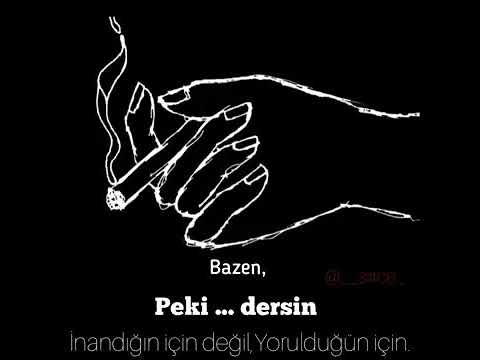 Peki....dersin