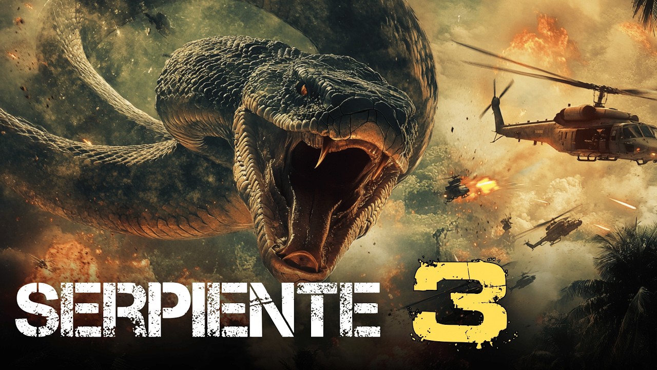 Película Doblada al Español [Serpientes 3] | Gigante serpiente y dinosaurio | Acción/Aventura/Terror