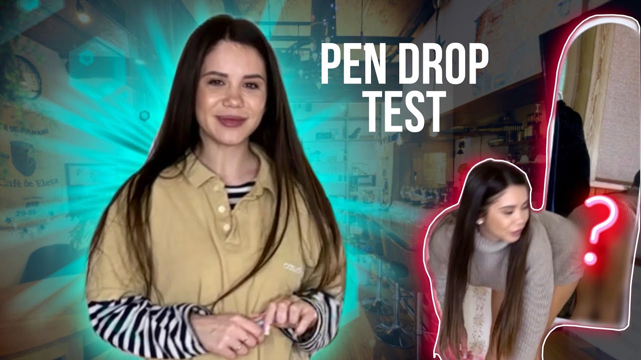 Pen drop test and Try on Beautiful sweaters