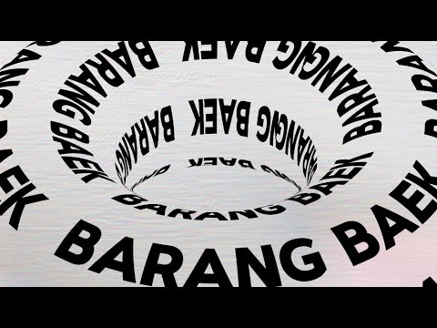 PENA PENCIL - BARANG BAEK (OFFICIAL LYRIC VIDEO)