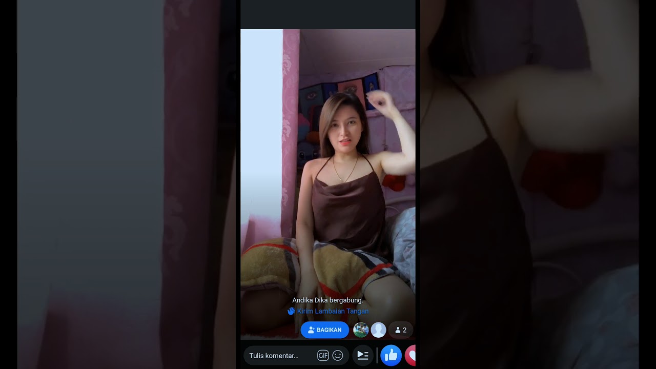 PENAMPAKAN APAM DAN TOGE  SAAT LIVE MLIVEU