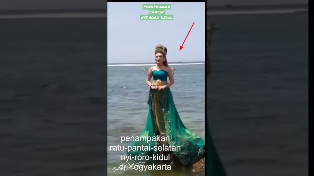 Penampakan Nyi Roro Kidul di Pantai Selatan, Benarkan?