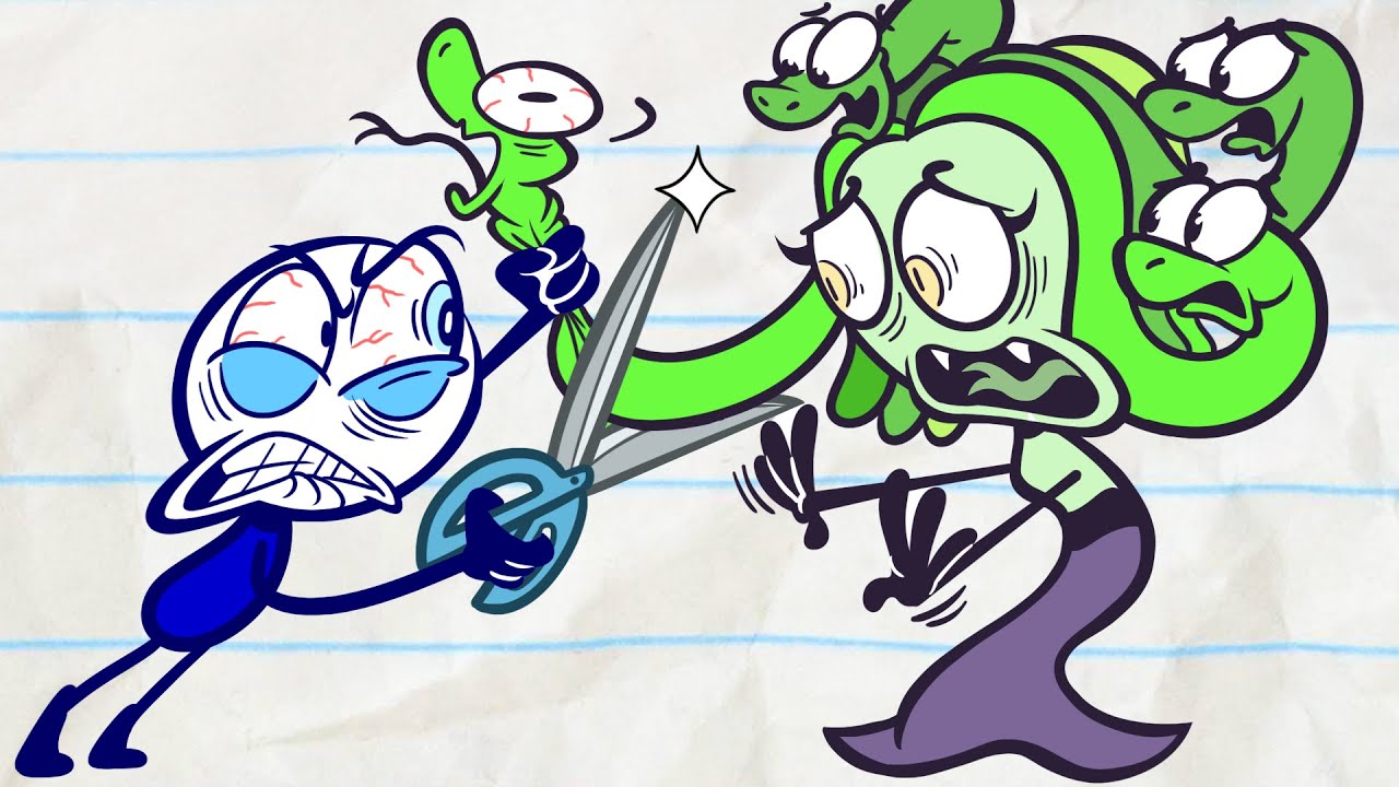 Pencilmate's Selfies With Friends! | Animated Cartoons Characters | Animated Short Films