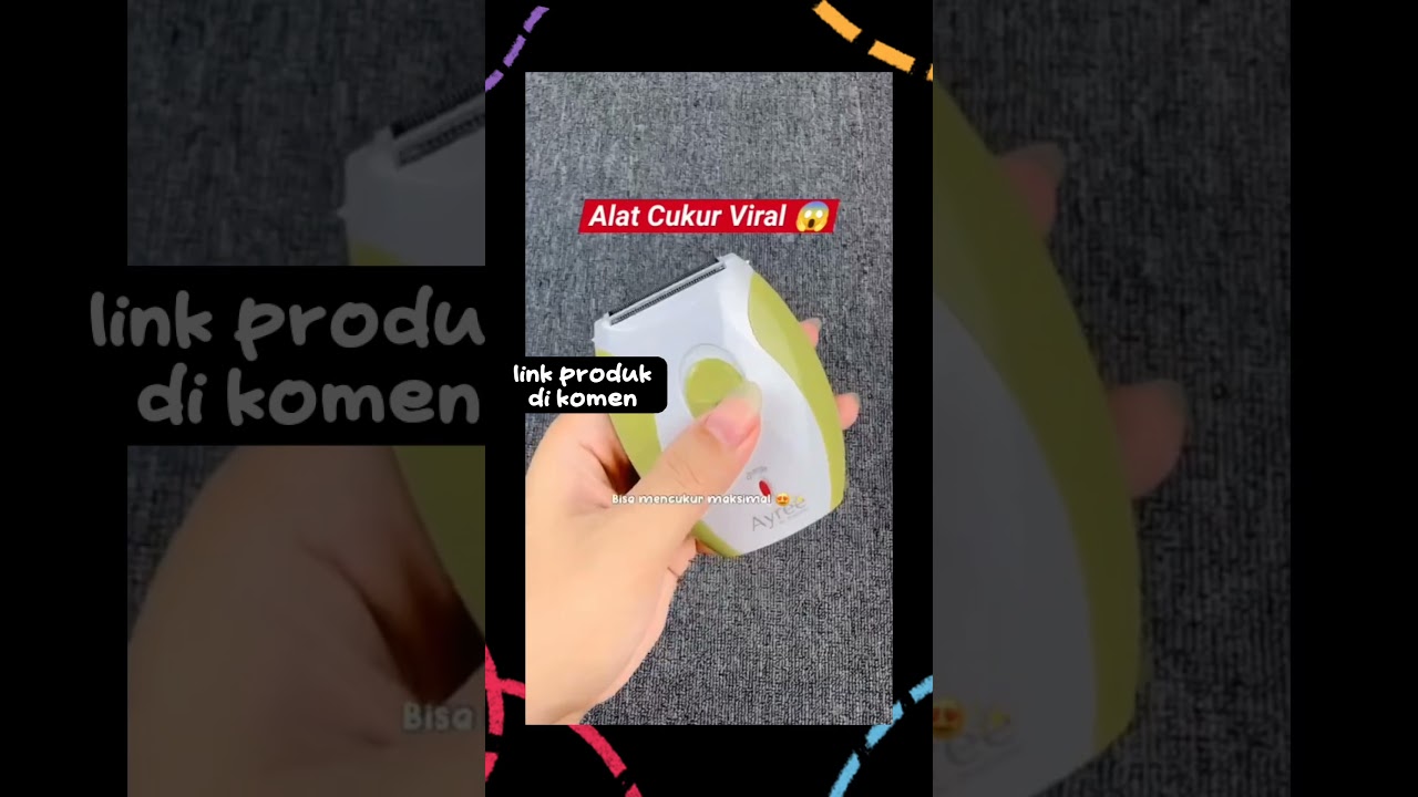 Pencukur Bulu Ketiak Wanita Multifungsi Mini Epilator Portabel Rambut 2In1 Alat Cukur Listrik