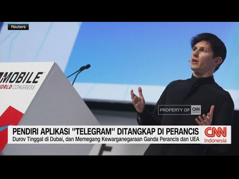 Pendiri Aplikasi 'Telegram' Ditangkap di Perancis