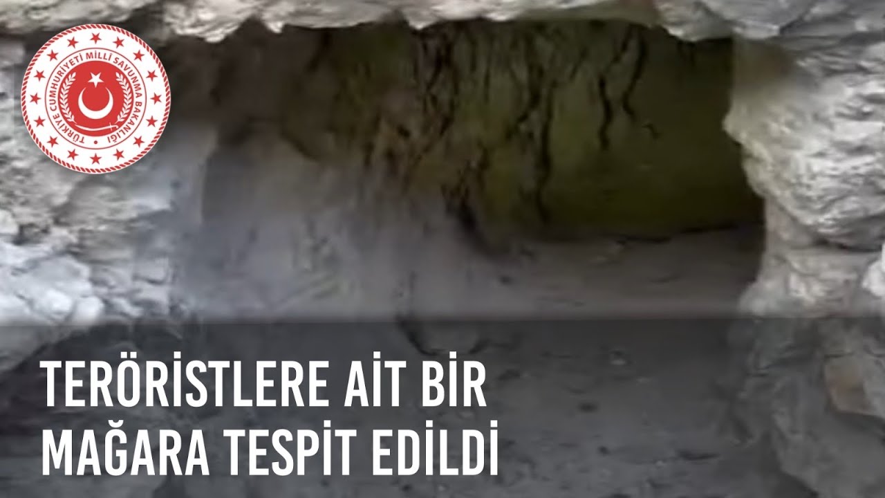 Pençe-Kilit Operasyonu Bölgesinde Teröristlere Ait Bir Mağara Tespit Edildi