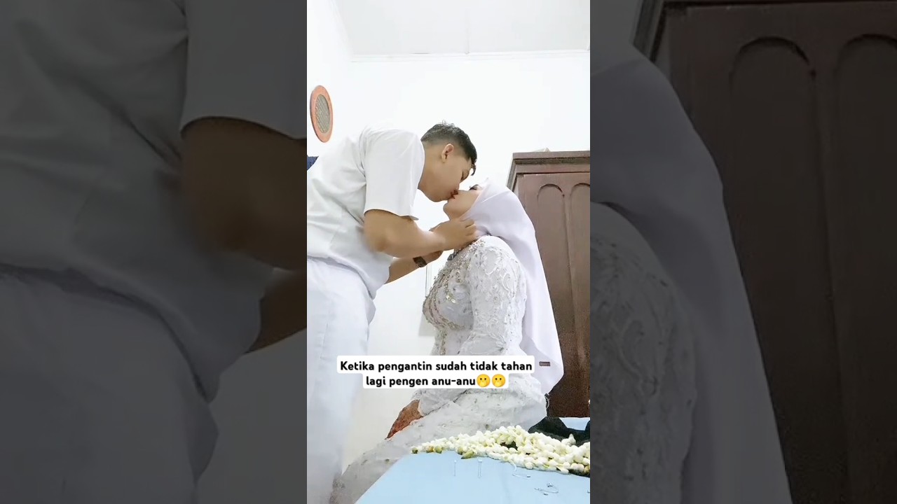 pengantin viral sudah tidak tahan‼️#pengantinviral #pengantin #wedding #viraltiktok #salahmusendiri