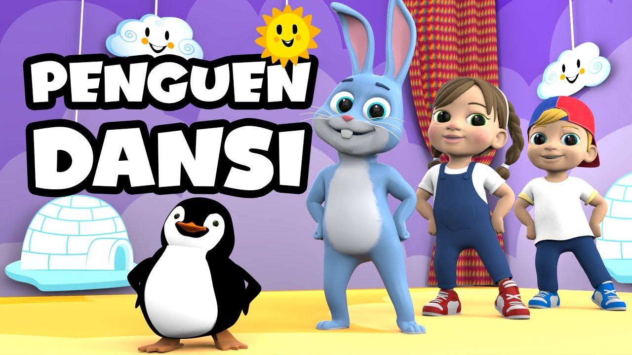 Penguen Dansı - Çocuklar Enerjilerini Penguen Dansı ile Atacak - Penguin Dance Party for Kids