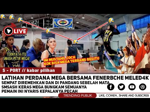 PENONTON TERIAK !! LATIHAN PERDANA GUNCANG TURKY..SMASH PETIR MEGA HAMPIR PECAHKAN KEPALA PEMAIN INI