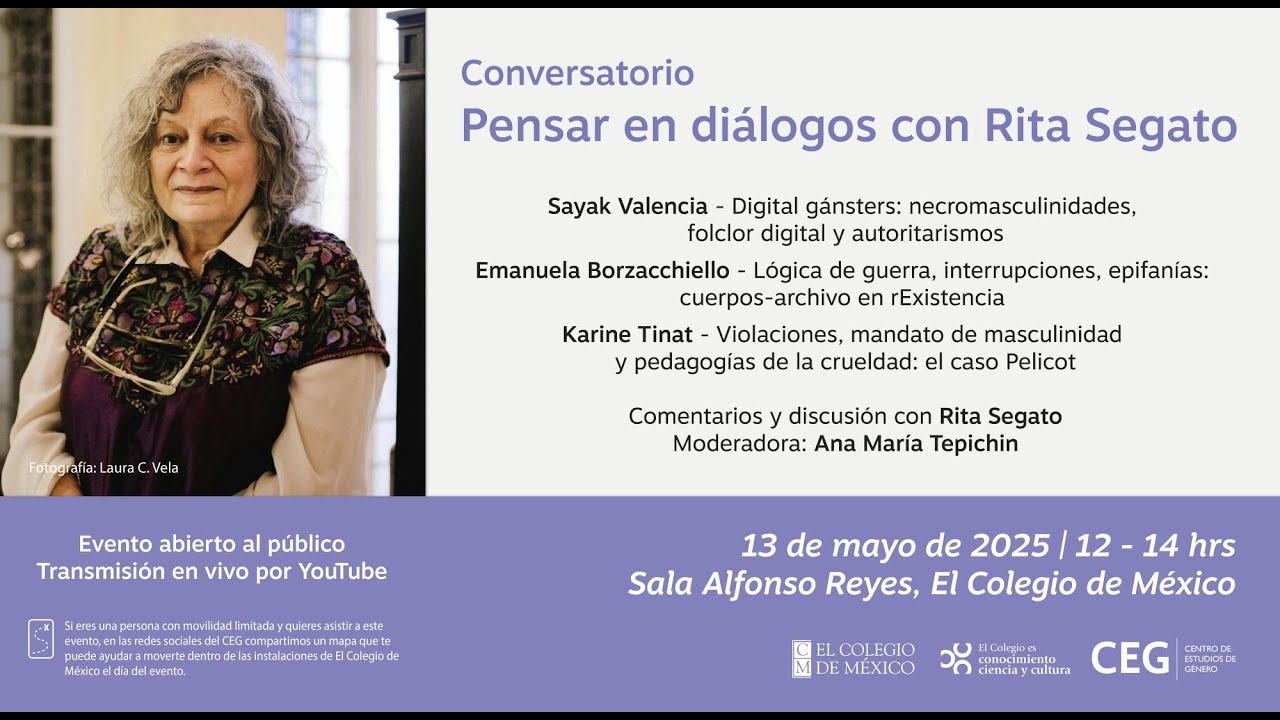 Pensar en diálogos con Rita Segato