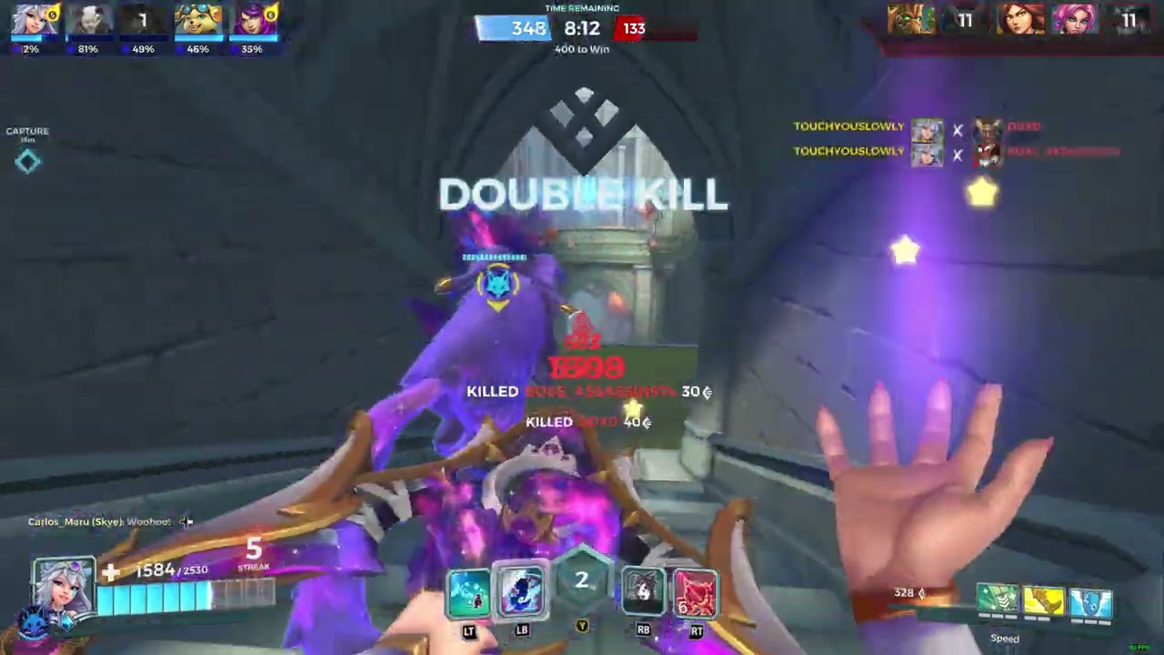 Penta kill with Io - Paladins Clip