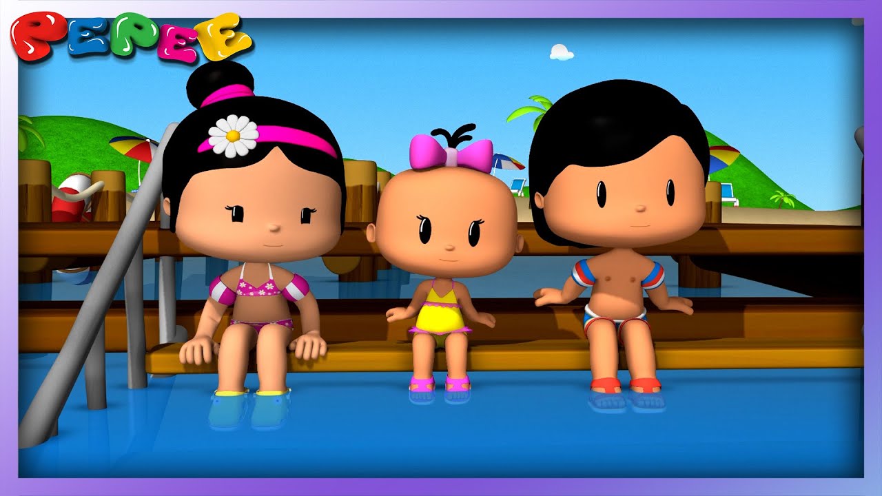 Pepee'den  Yüzme Dersleri  🏊‍♀️🏊‍♀️- Pepee'nin Günlükleri - 44 #pepee #çizgifilm #eğlenceli