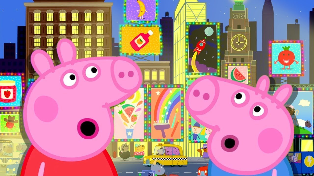 Peppa In The USA 🇺🇸 | Peppa Pig Official Full Episodes