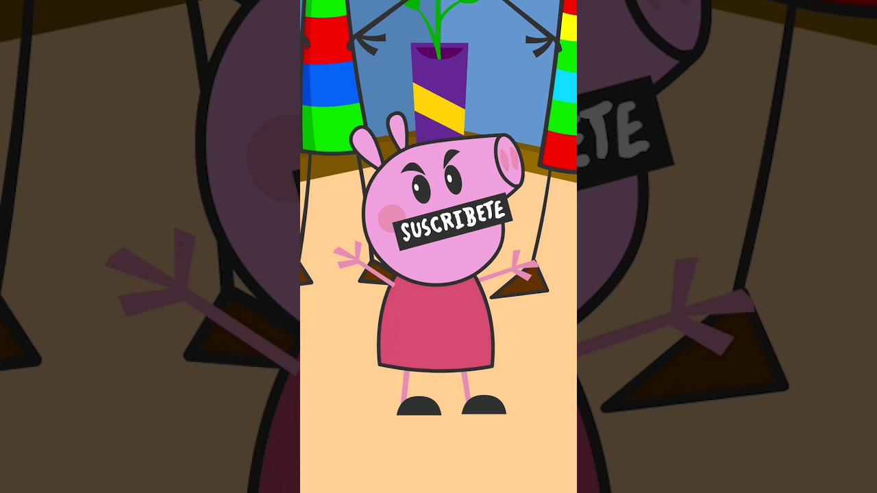 Peppa muy amable #comedia #animación #humor #shorts