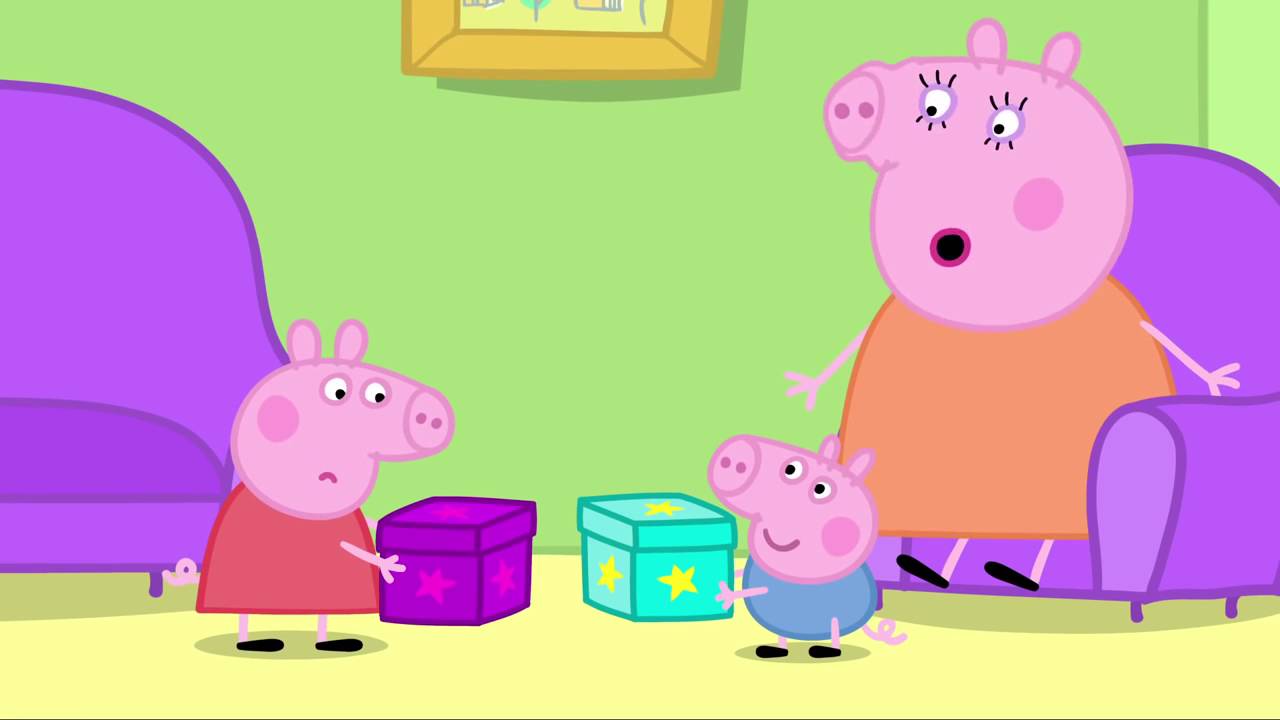Peppa Pig   Segredos   Em Portugues do  Brasil S1E13   Completo