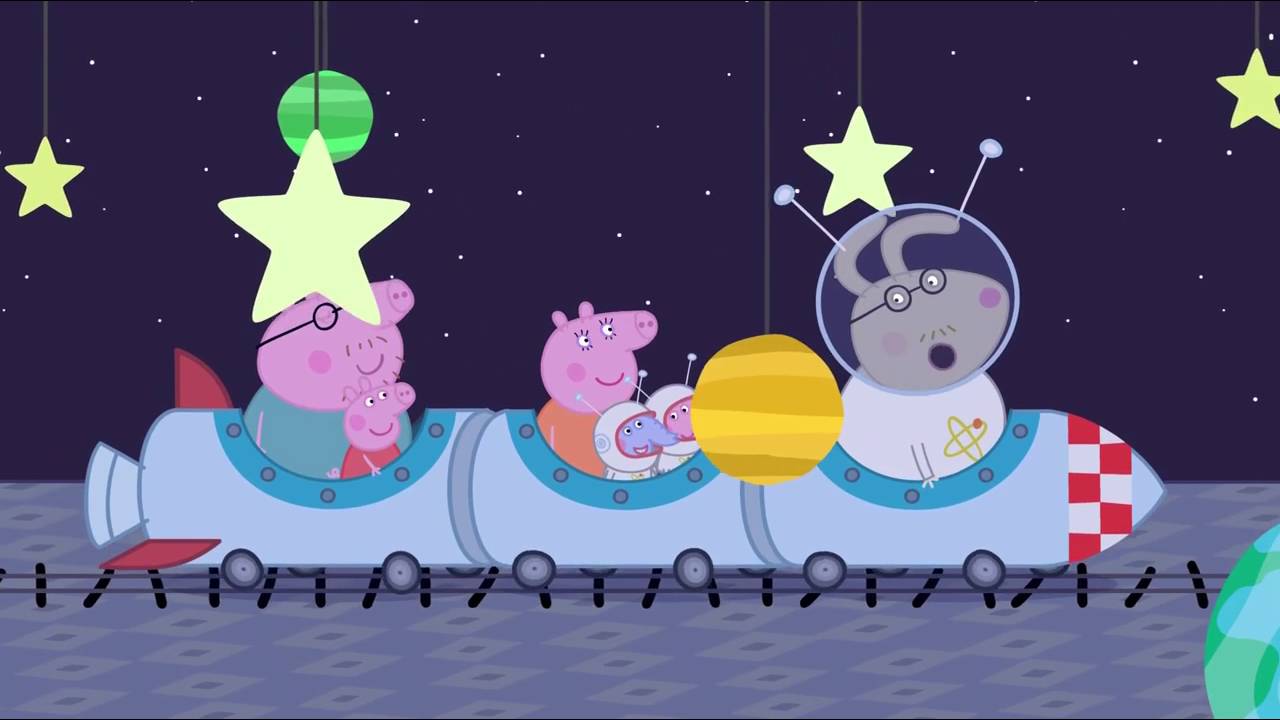 Peppa Pig - A Trip To the Moon (21 episode / 3 season) [HD]