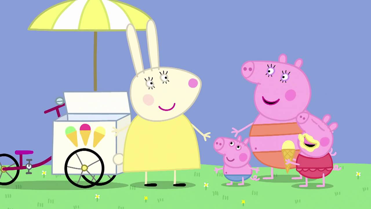 Peppa Pig  Um Dia Muito Quente   Em Portugues do  Brasil S1E40   Completo