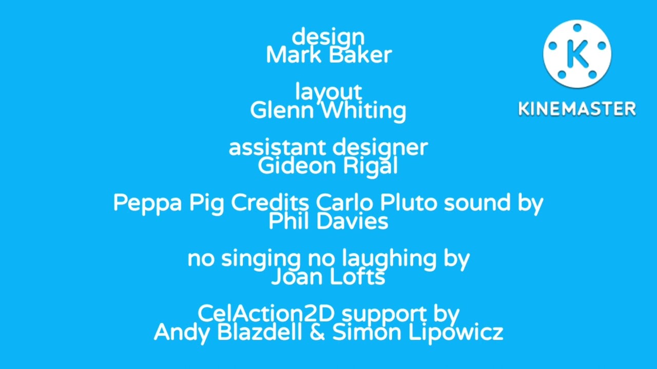 peppa pig carlo pluto credits