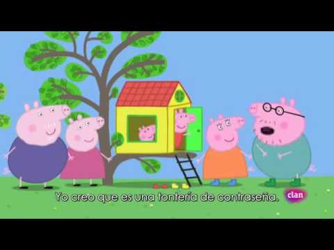 Peppa Pig con subtítulos 1x37 La Casa Del Árbol