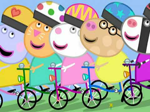 Peppa Pig Dublado em Português - Temporada 02 - Episódio 31 - Pedalando