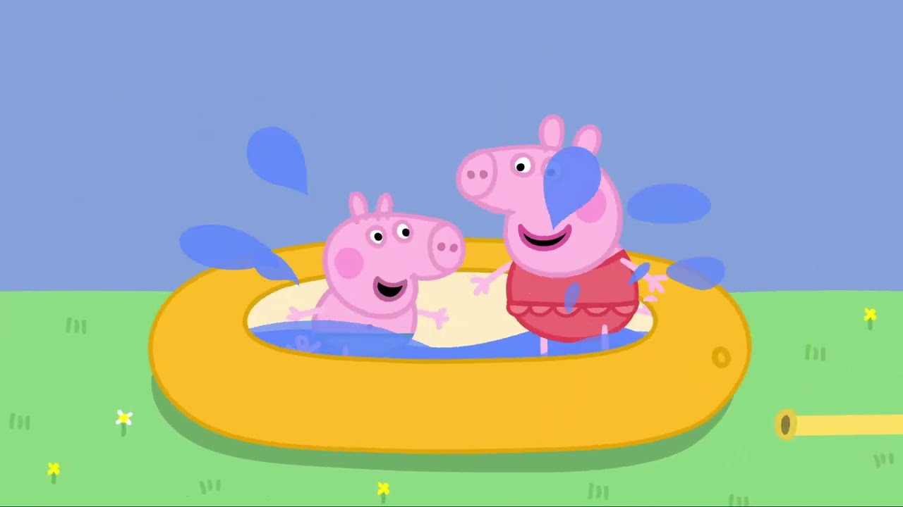 Peppa Pig Hrvatska - Tata stavlja sliku - Peppa Pig na Hrvatskom