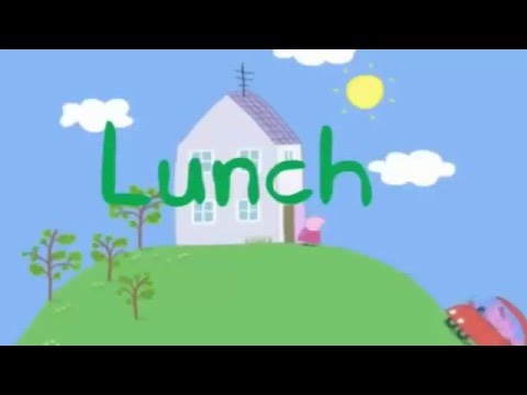 Peppa pig new season 2016 lunch