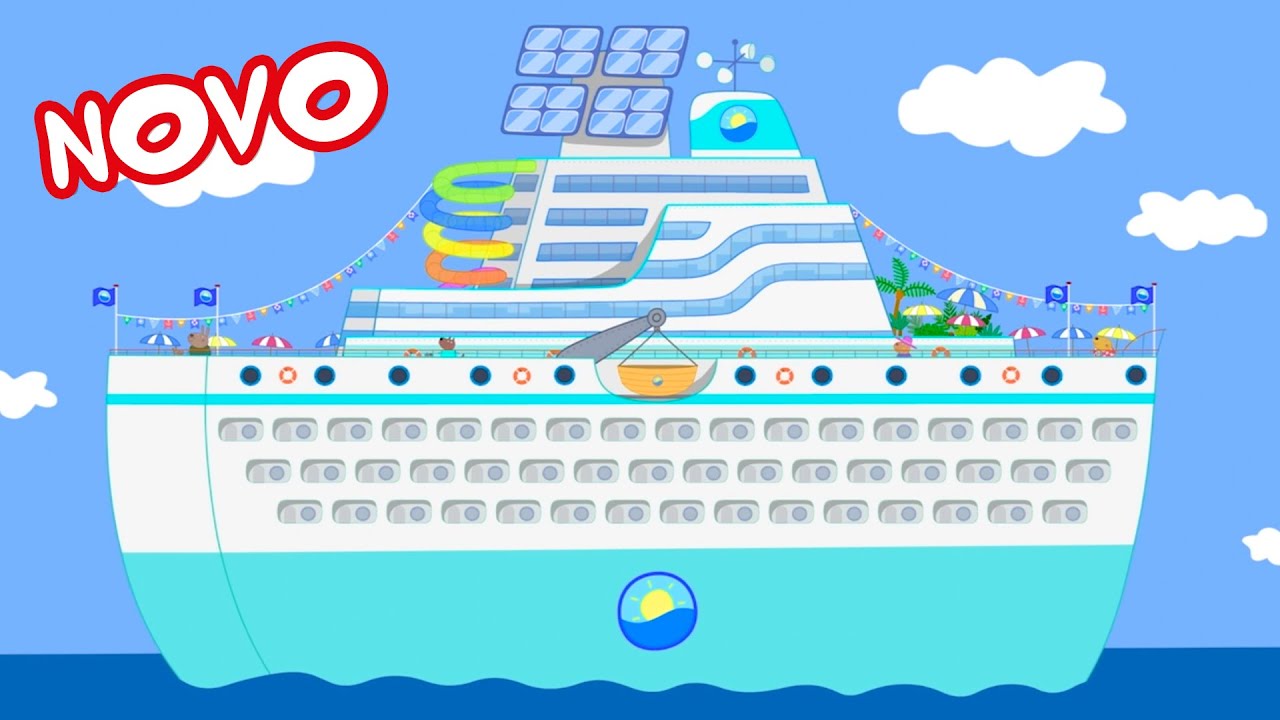 Peppa Pig Português Brasil | Segurança em Grandes Barcos | NOVO Contos da Peppa Pig