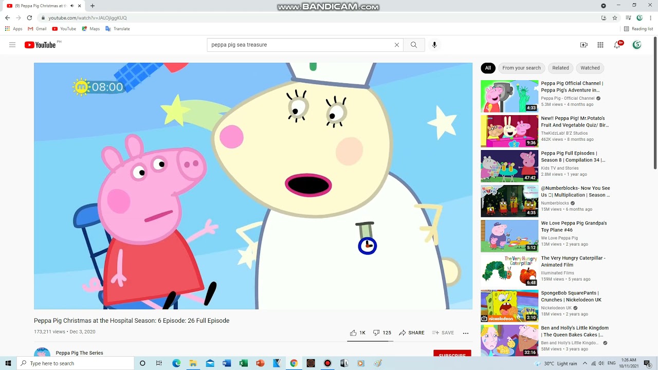 Peppa Pig S06E26 Christmas at the Hospital