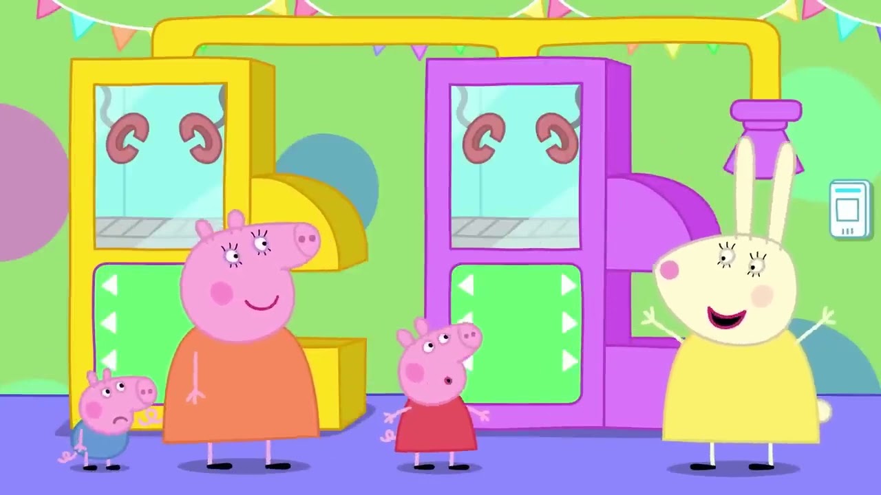 ♻️🫙♻️🫙PEPPA PIG TALES ♻️🫙♻️ FOOD DISPENSER AT THE GROCERY STORE 🫙♻️ PEPPA PIG EPISODES !!!!