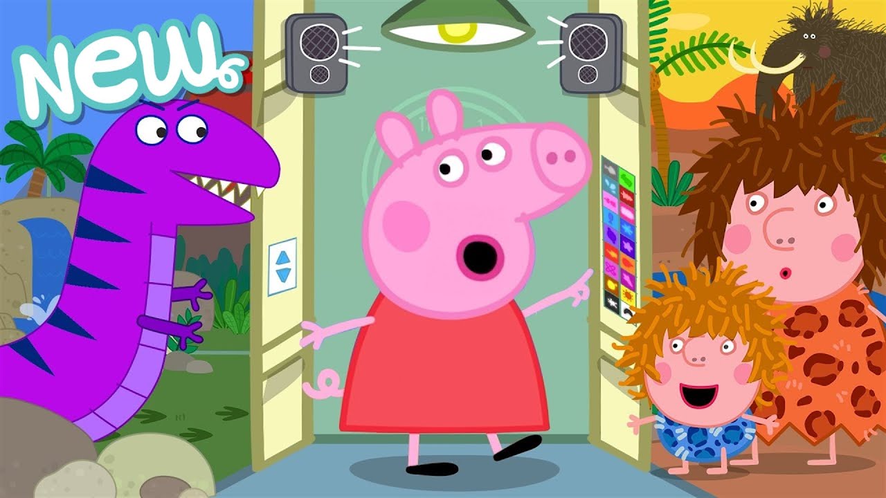 Peppa Pig Tales 2025 🦕 Time-Traveling Lift! 🗿 BRAND NEW Peppa Pig Episodes