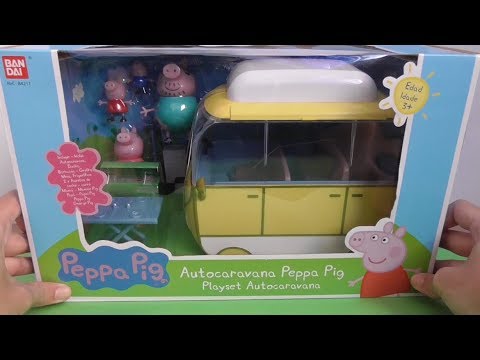 ⭐⭐PEPPA PIG UNBOXING AUTOCARAVANA 2018⭐⭐