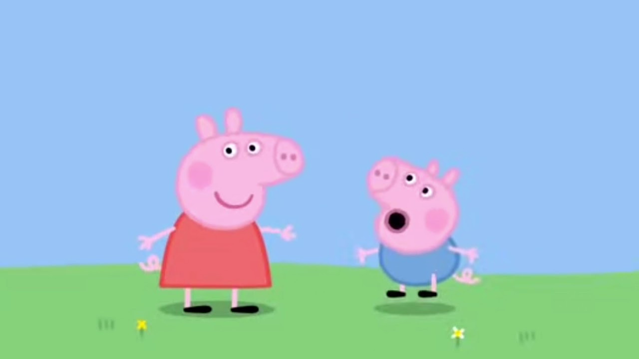 Peppa pig X scary jumpscare pop up video