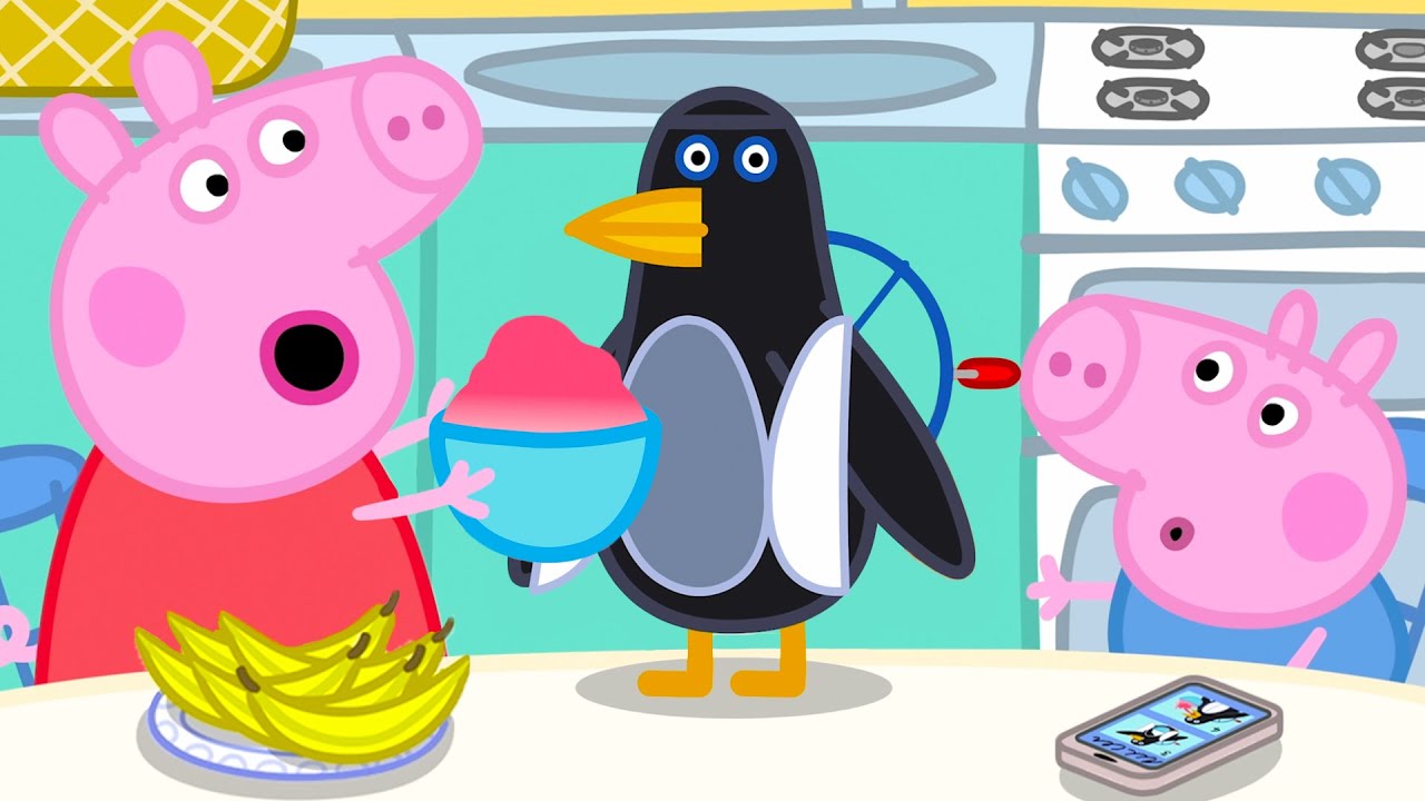 Peppa Pig's NEW Ice Cream Machine🍦Peppa & George:Penguin Popsicles | Tales | Full Episodes | 20 Mins