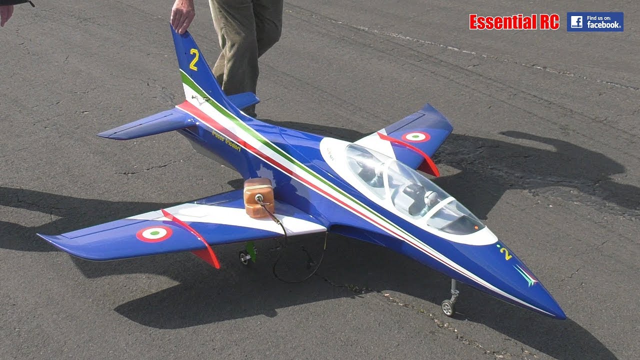 PERFECT BEGINNER AEROBATIC RC TURBINE SPORT JET (SebArt AVANTI XS)