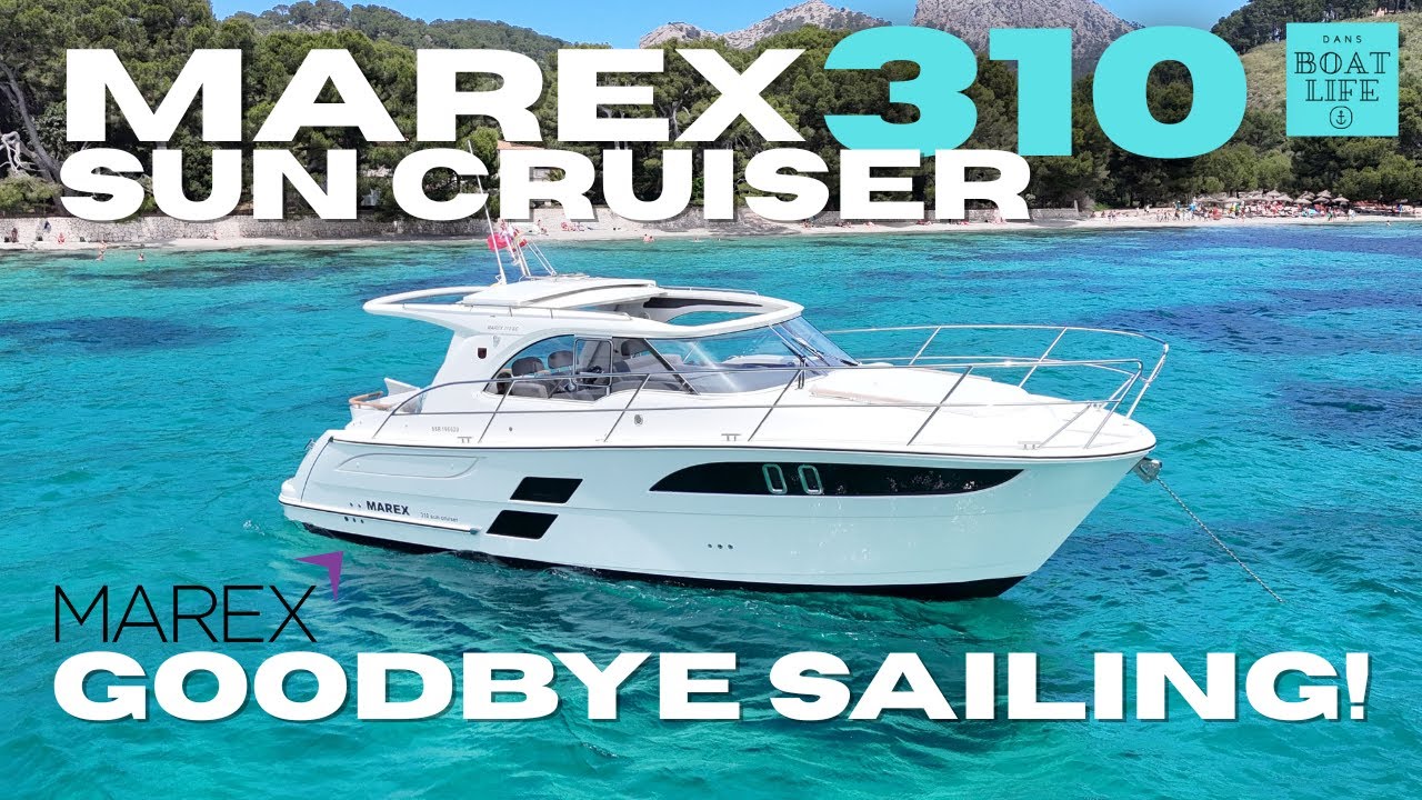 Perfect motor boat after sailing? Marex 310 Sun Cruiser | Walkthrough