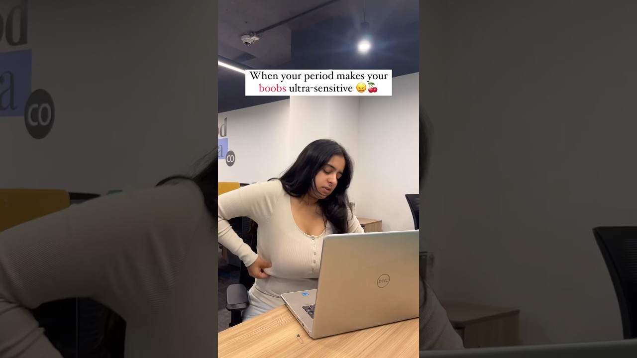 Period boobs are just ouch! #sironabreakingtaboos  #Sironagetsreel #Sironaorignal