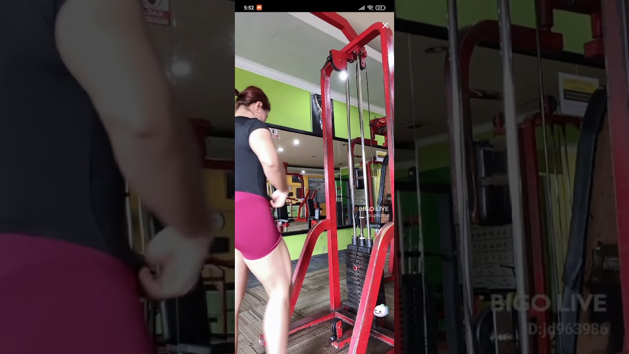 Periscope live endonesian gym girl bigo live stream