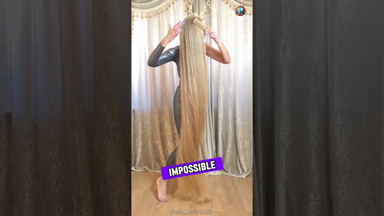 Perjuangan Rambut Panjang Ala Rapunzel: Bagaimana Ia Mengatasinya Setiap Hari! 😱✨
