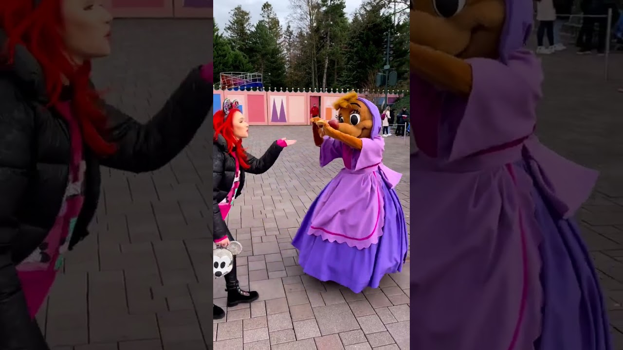 Perla and Suzy, Cinderella Mice at Disneyland Paris