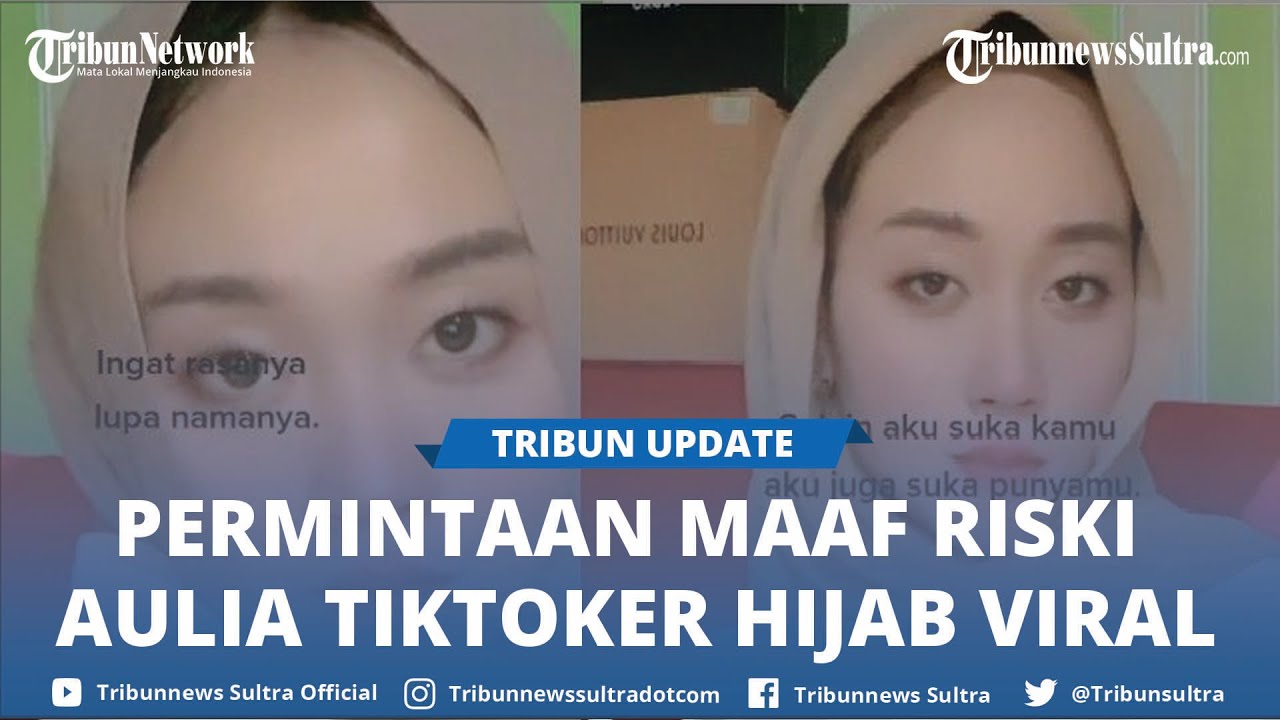 Permintaan Maaf Rizki Aulia Marpaung, TikTokers Berhijab Viral Asal Asahan Tapi Pamer Bra